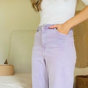 Purple Mom High Waist Jeans JJXX